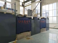 Use site of intermediate frequency melting furnace